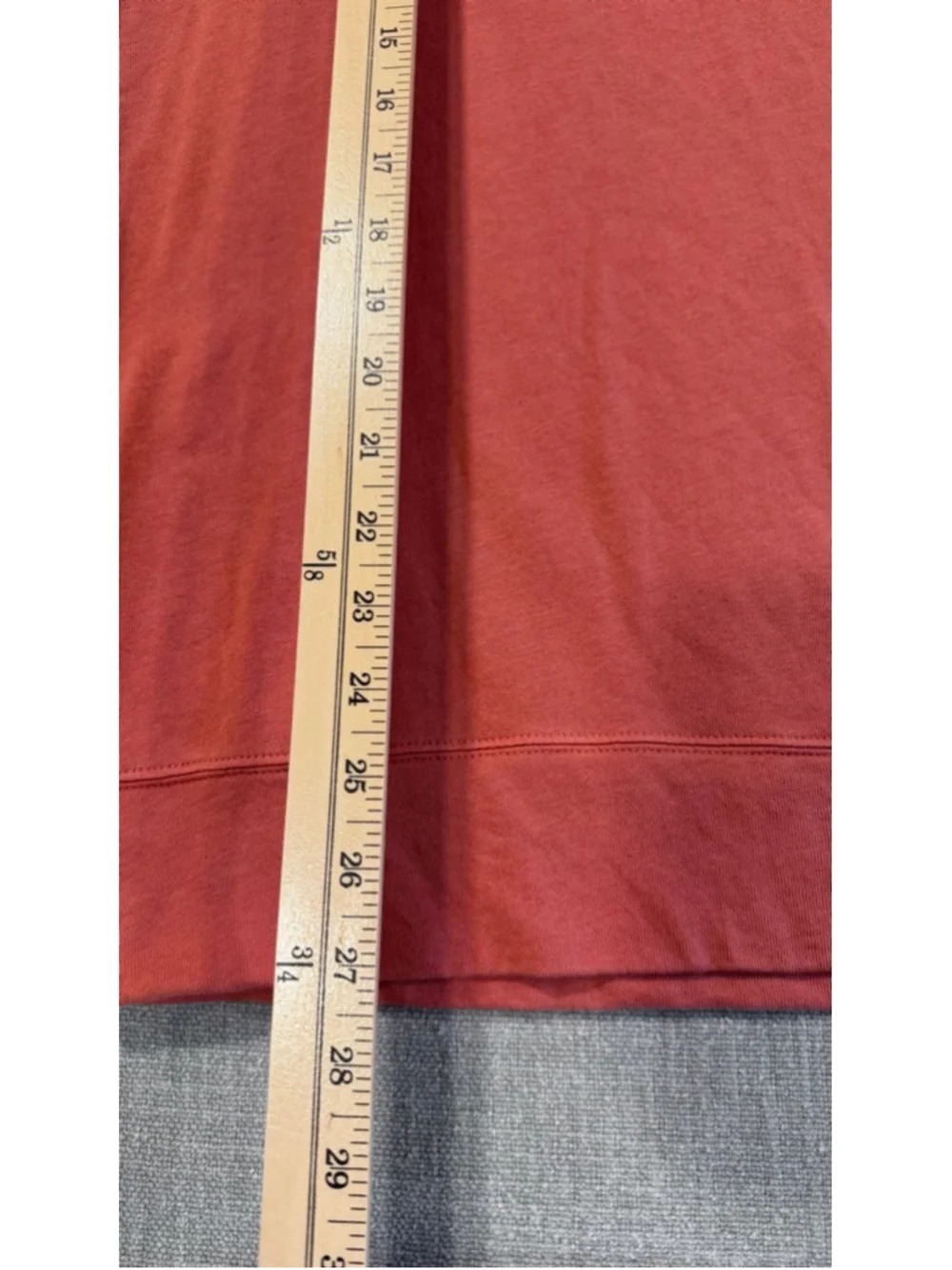 Polo Ralph Lauren Men's Coral Red Spa Terry Raglan Pullover Sweatshirt large